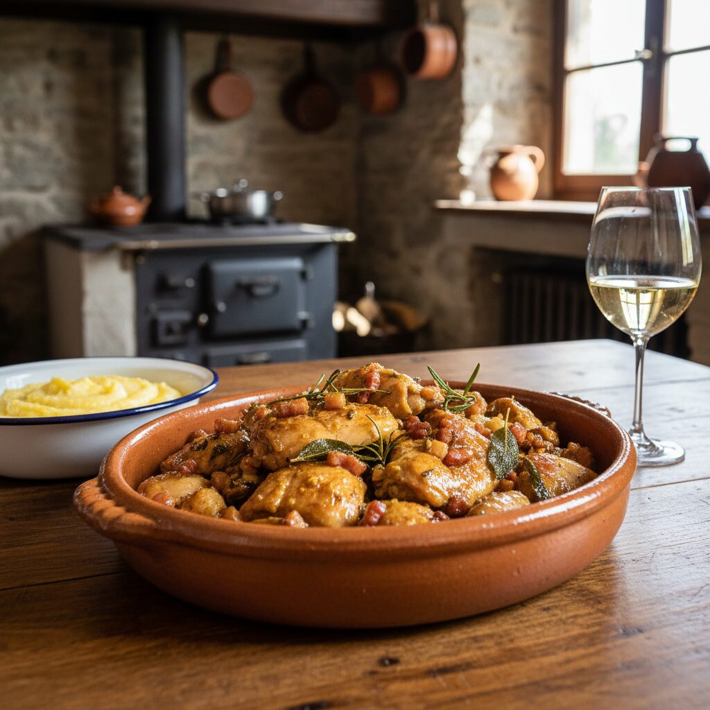 Coniglio alla Lombarda — Lombardy, Italy