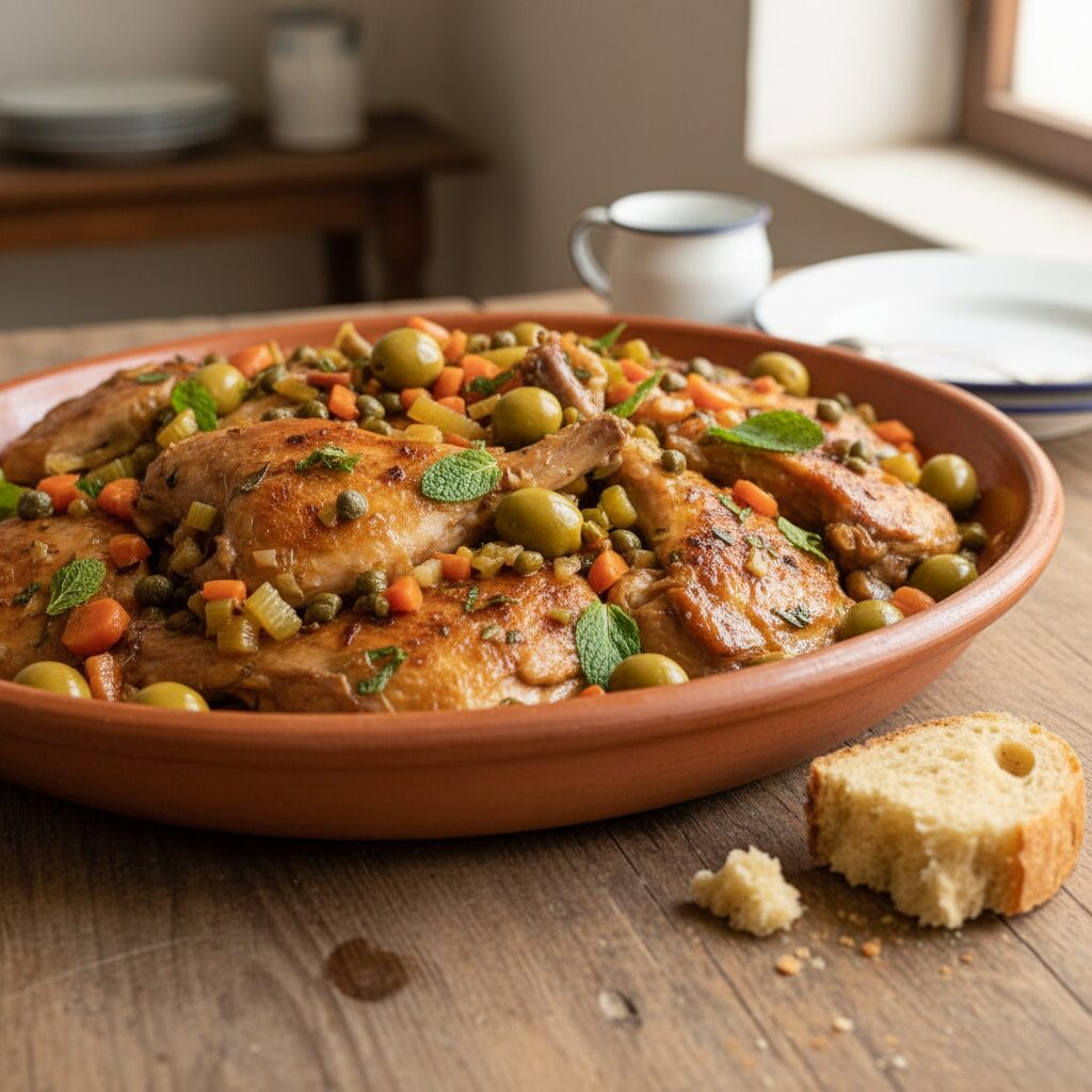 Coniglio alla Stimpirata — Sicily, Italy