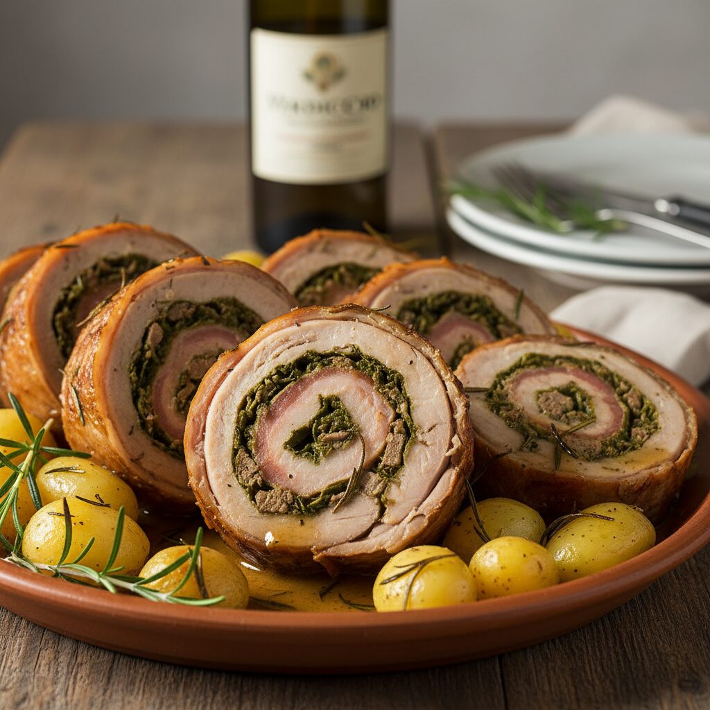 Coniglio in Porchetta — Marche, Italy