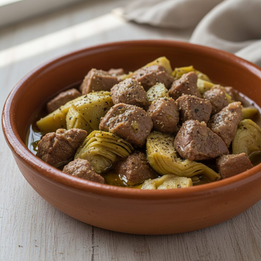 Coratella con i Carciofi — Lazio, Italy