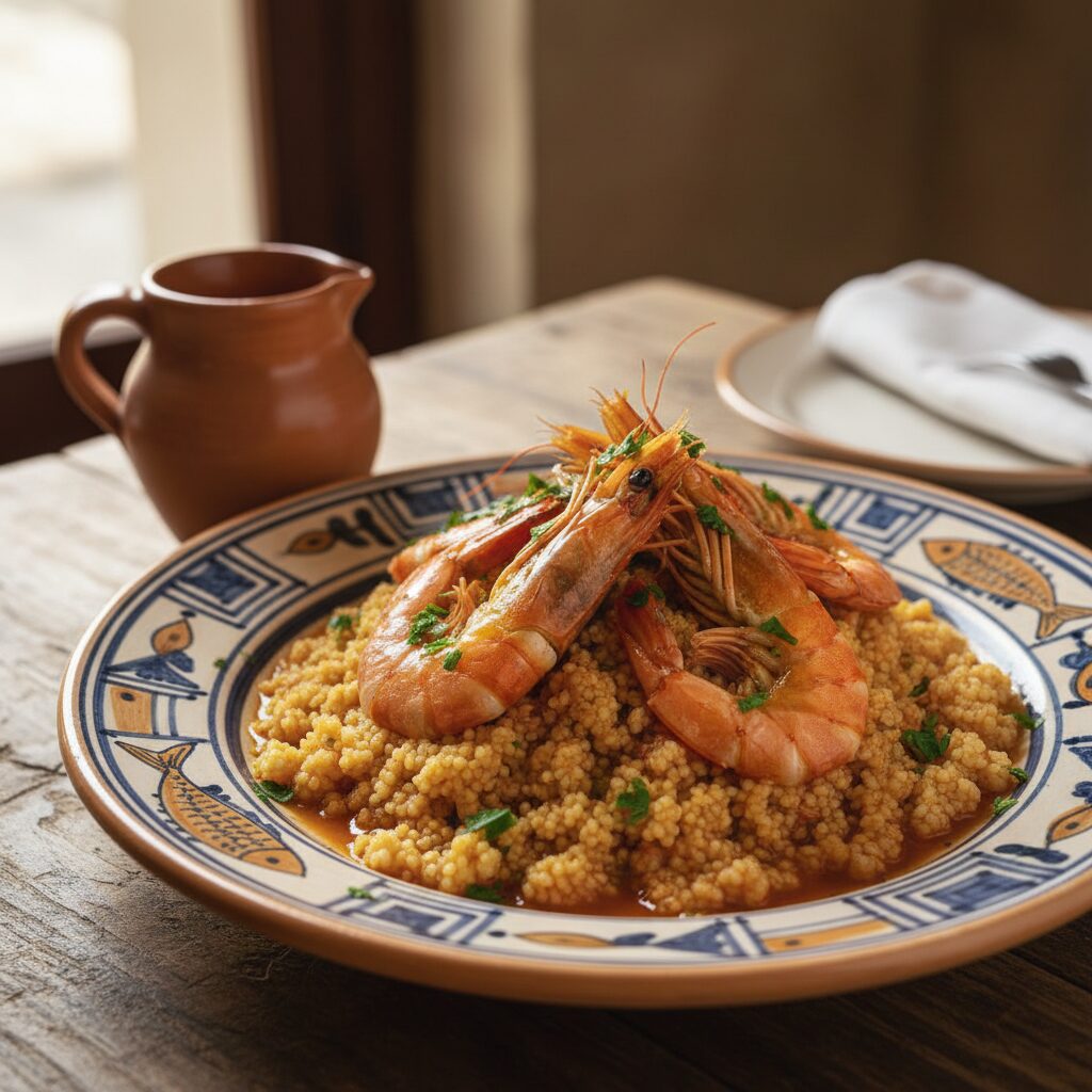 Cous Cous di Pesce alla Trapanese — Sicily, Italy