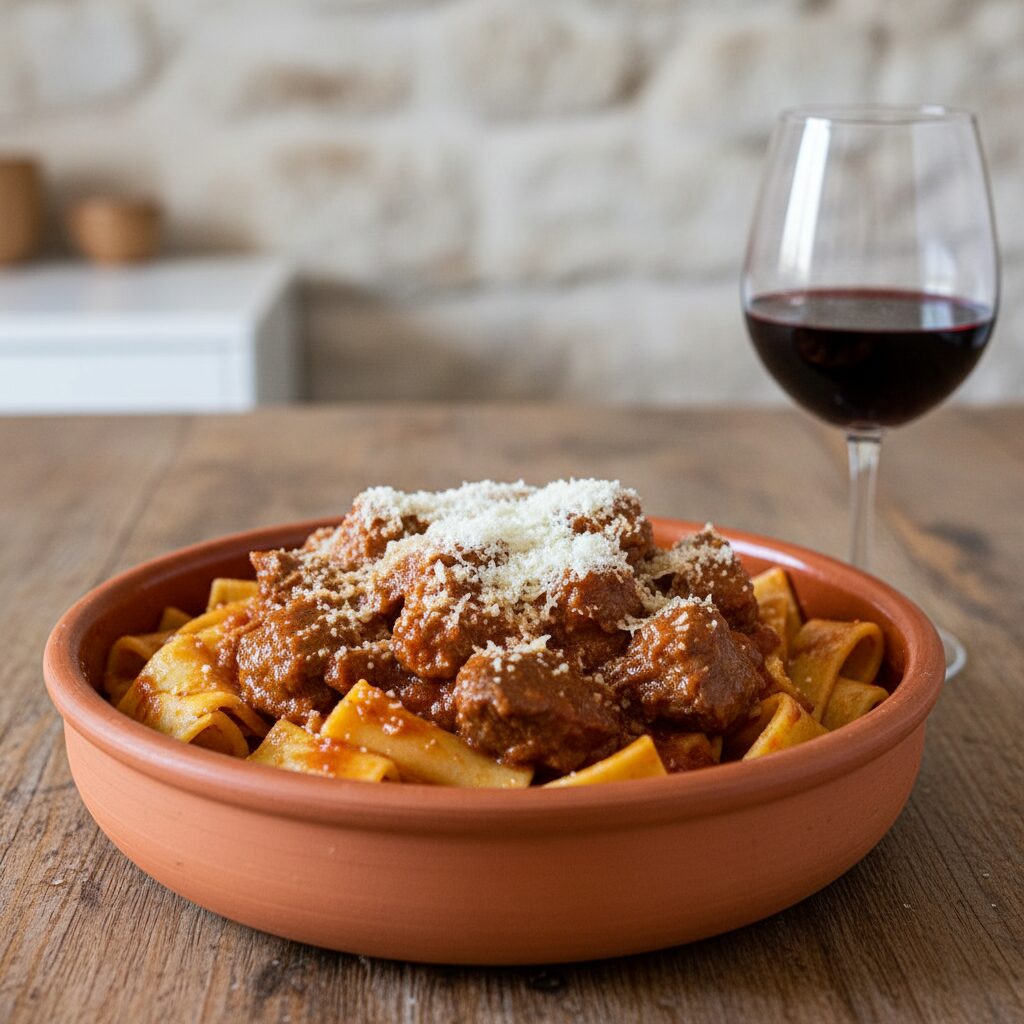 Crejoli con Sugo di Agnello — Molise, Italy