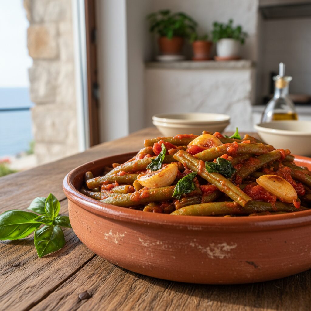 Fagiolini in Umido alla Ligure โ Liguria, Italy