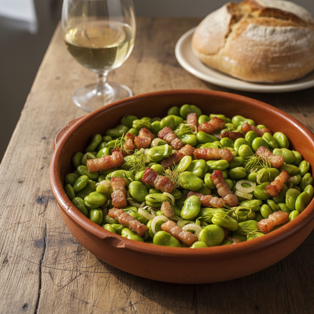 Fave e Guanciale — Marche, Italy