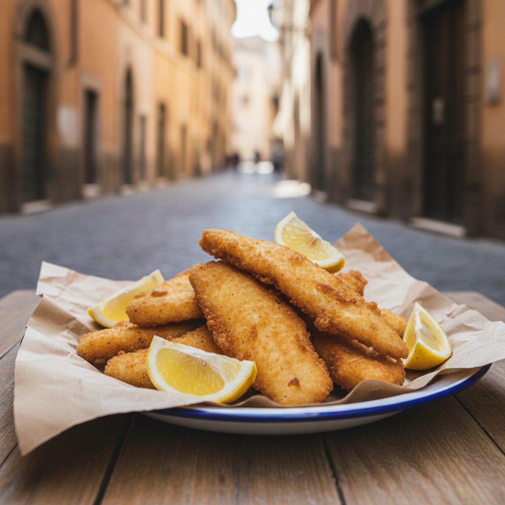 Filetti di Baccalà Fritti — Lazio, Italy
