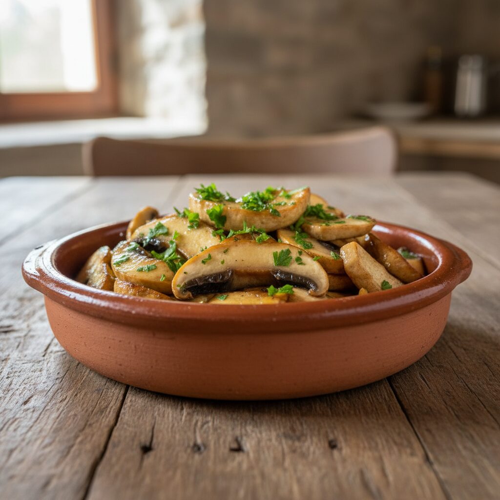 Funghi Porcini Trifolati Umbri — Umbria, Italy