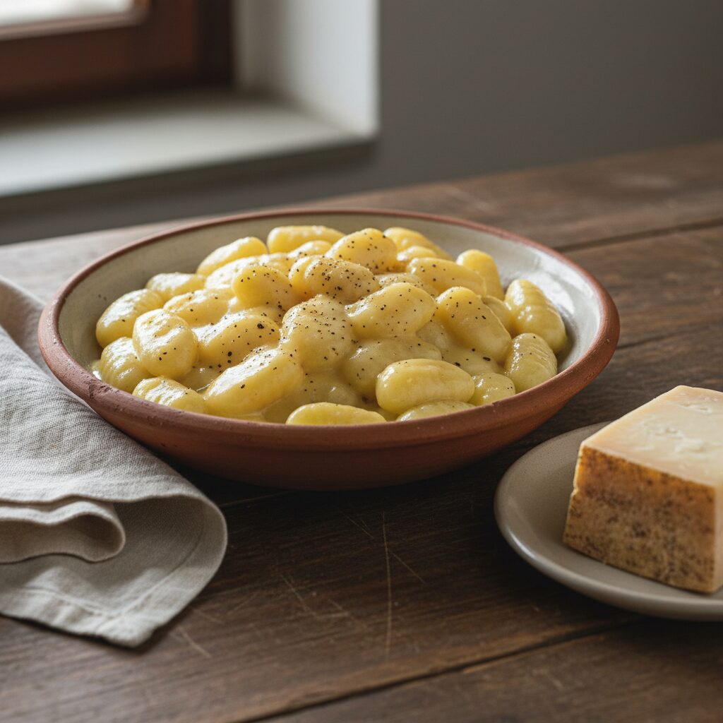 Gnocchi al Castelmagno — Piedmont, Italy