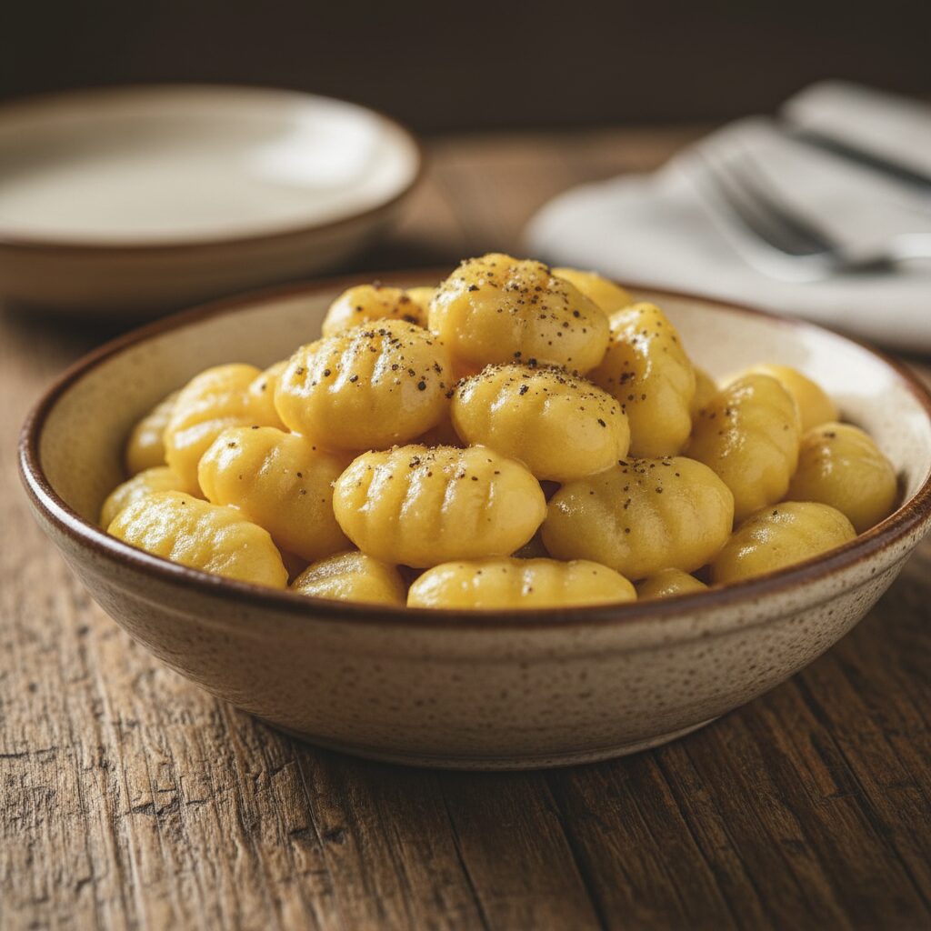 Gnocchi di Patate al Puzzone di Moena — Trentino-Alto Adige, Italy