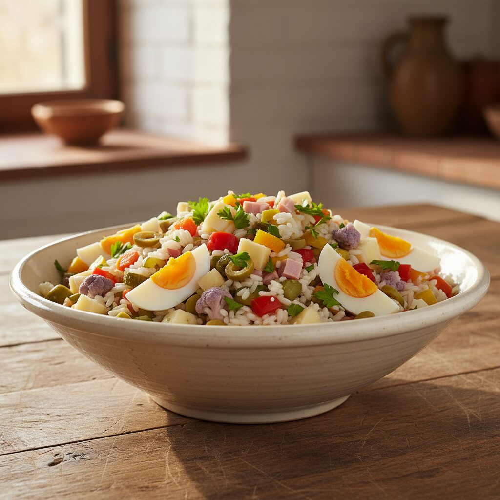 Insalata di Riso alla Lombarda — Lombardy, Italy