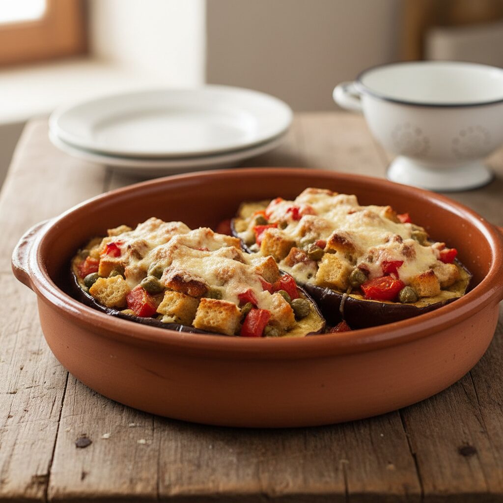 Melanzane Ripiene alla Pugliese — Apulia, Italy