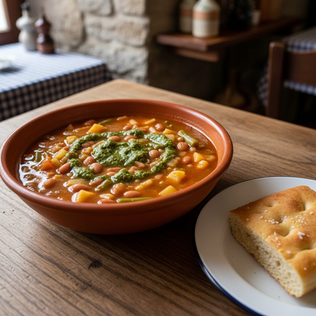 Minestrone alla Genovese โ Liguria, Italy