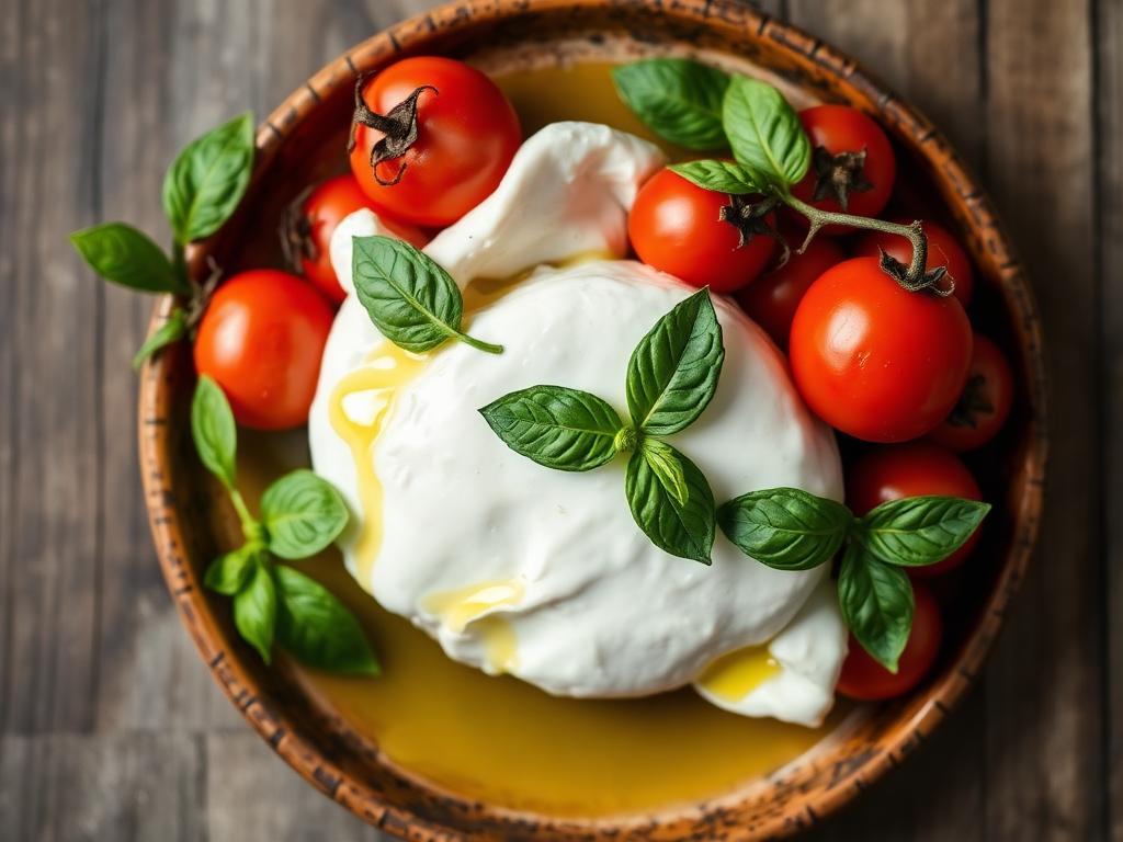 Mozzarella di Bufala con Pomodori — Campania, Italy