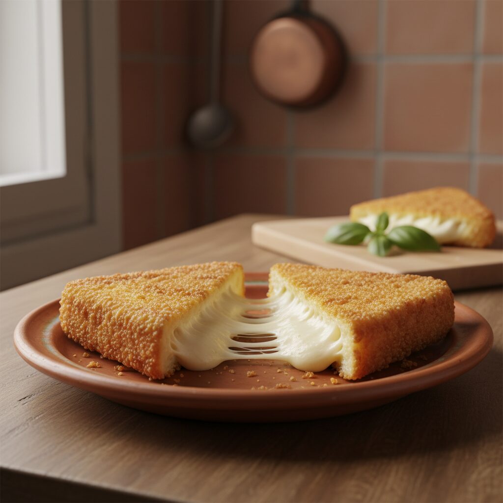 Mozzarella in Carrozza — Campania, Italy
