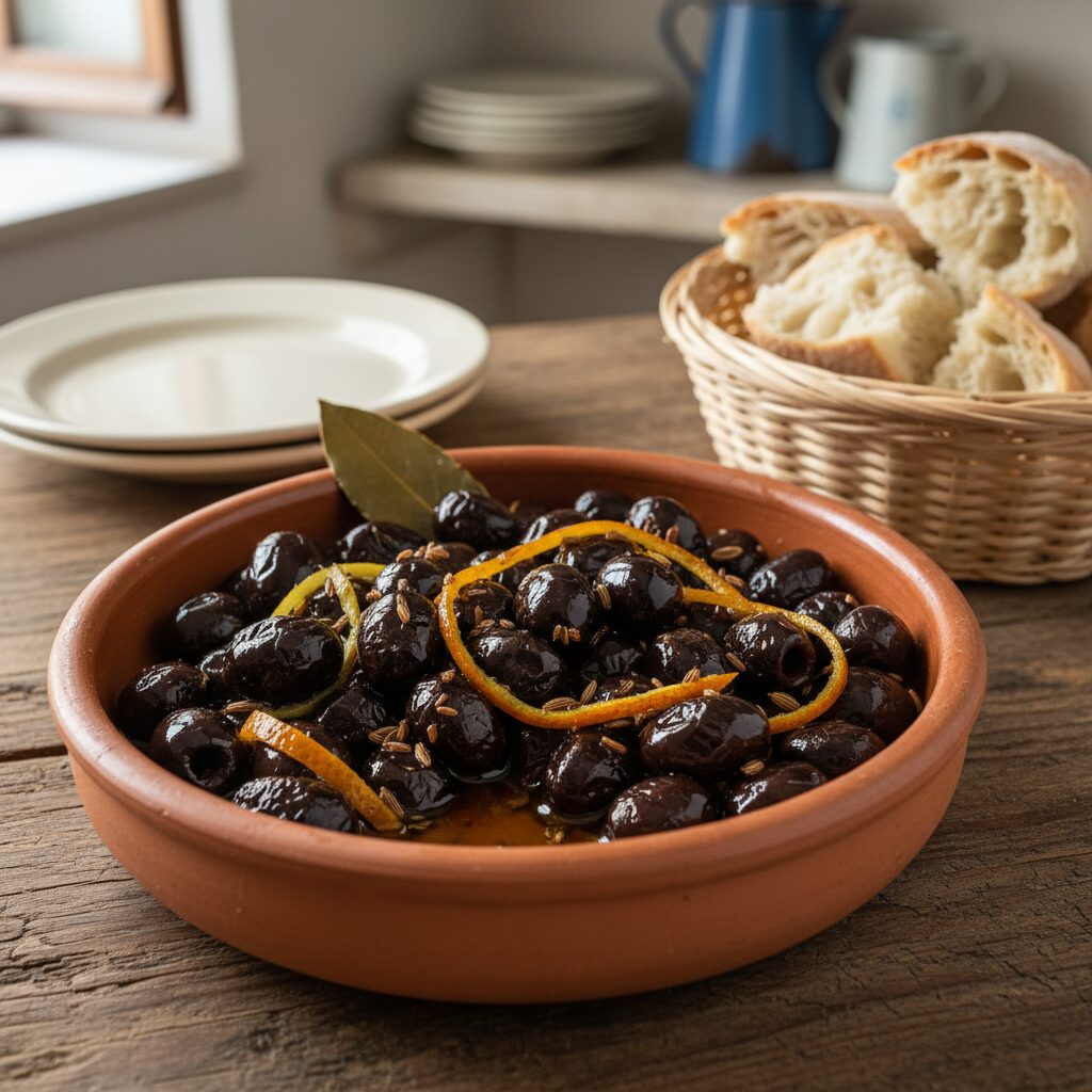 Olive Cotte alla Pugliese — Apulia, Italy