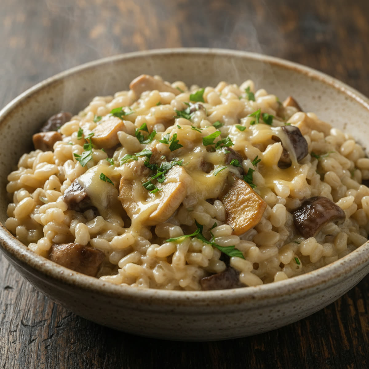 Orzotto ai Funghi — Friuli Venezia Giulia, Italy