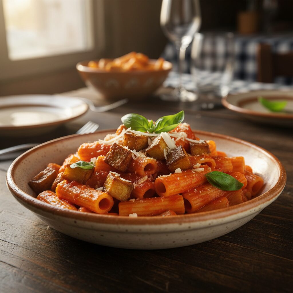 Pasta alla Norma โ Sicily, Italy