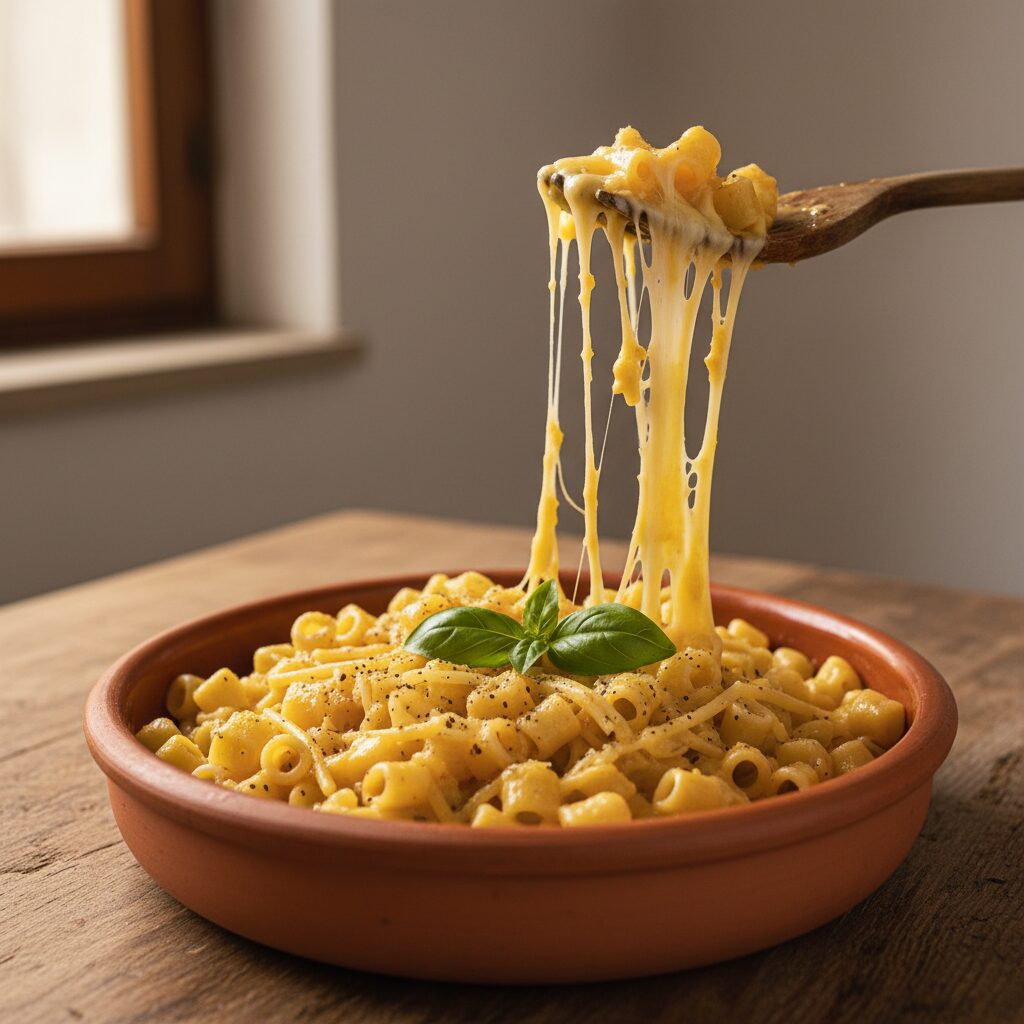 Pasta con Patate e Provola โ Campania, Italy