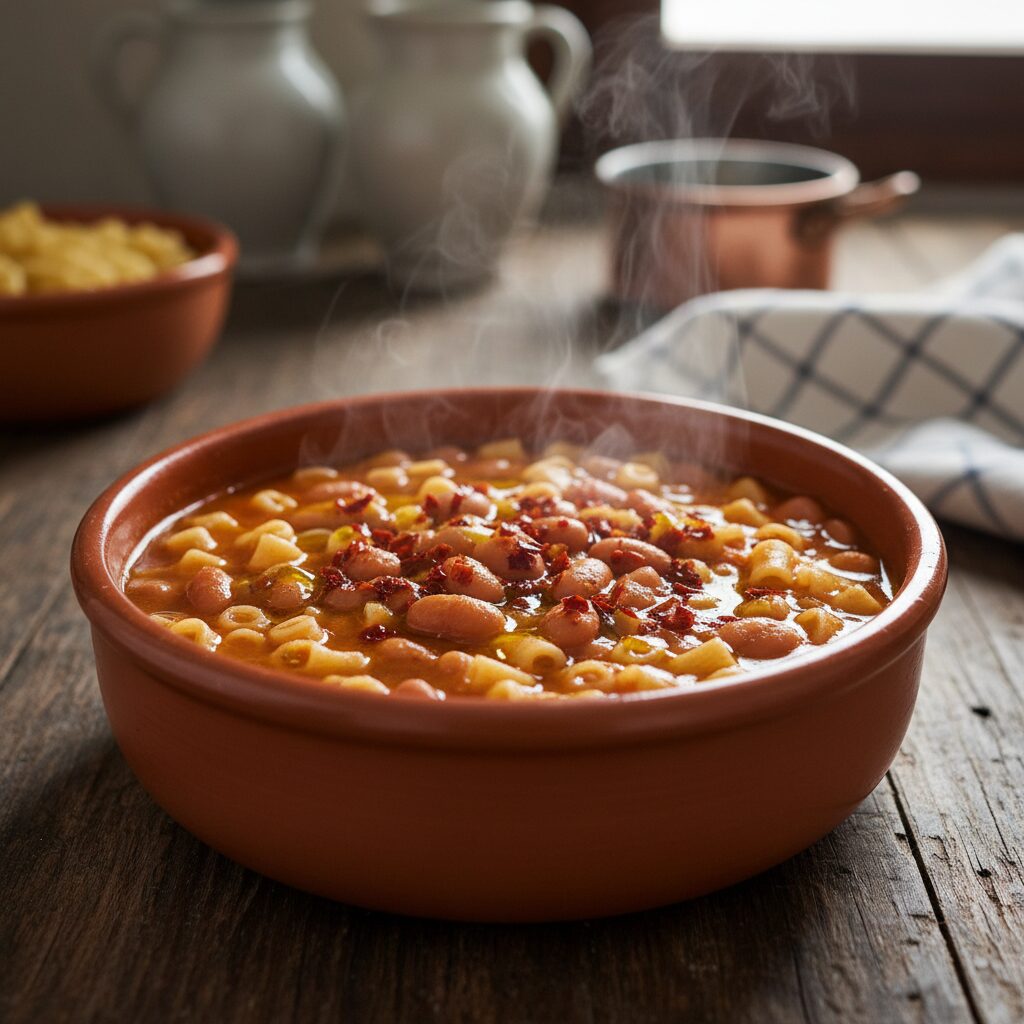 Pasta e Fagioli alla Calabrese โ Calabria, Italy