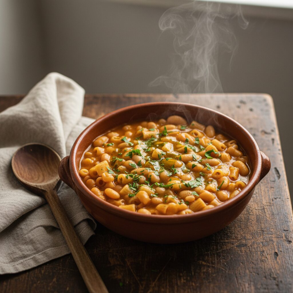 Pasta e Fagioli alla Napoletana — Campania, Italy