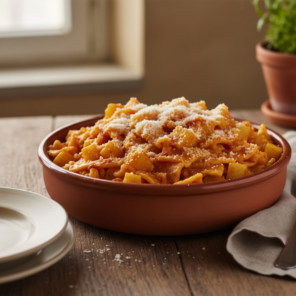 Pasta e Patate alla Calabrese โ Calabria, Italy