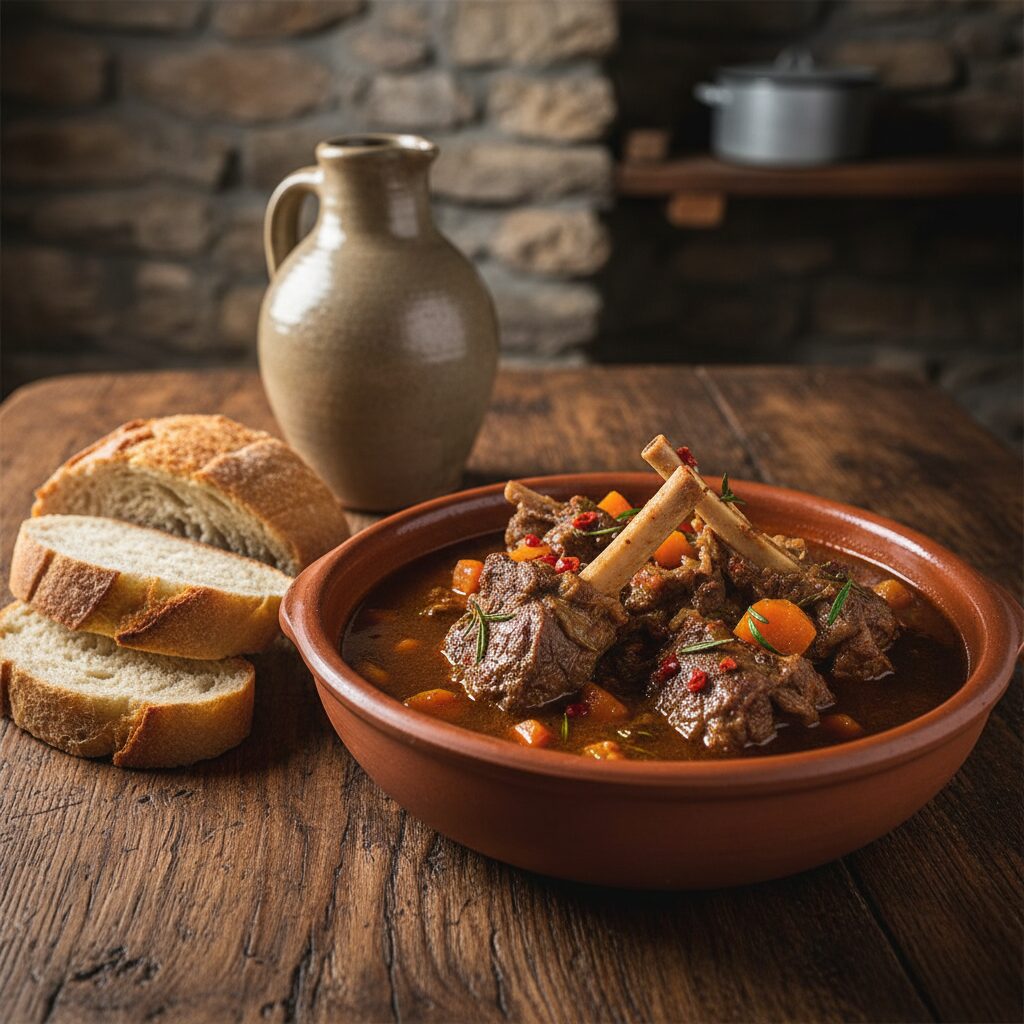 Pecora alla Callara — Abruzzo, Italy