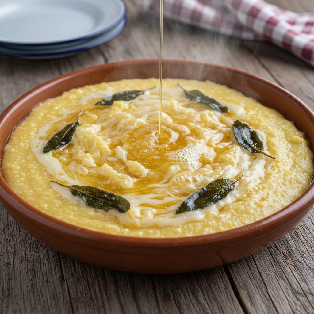 Polenta Concia Piemontese — Piedmont, Italy