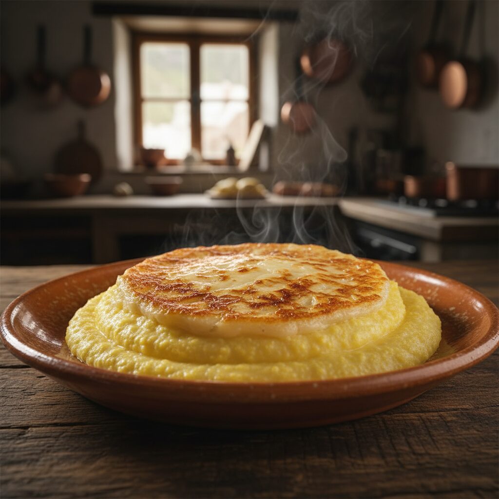 Polenta e Frico di Malga — Friuli Venezia Giulia, Italy