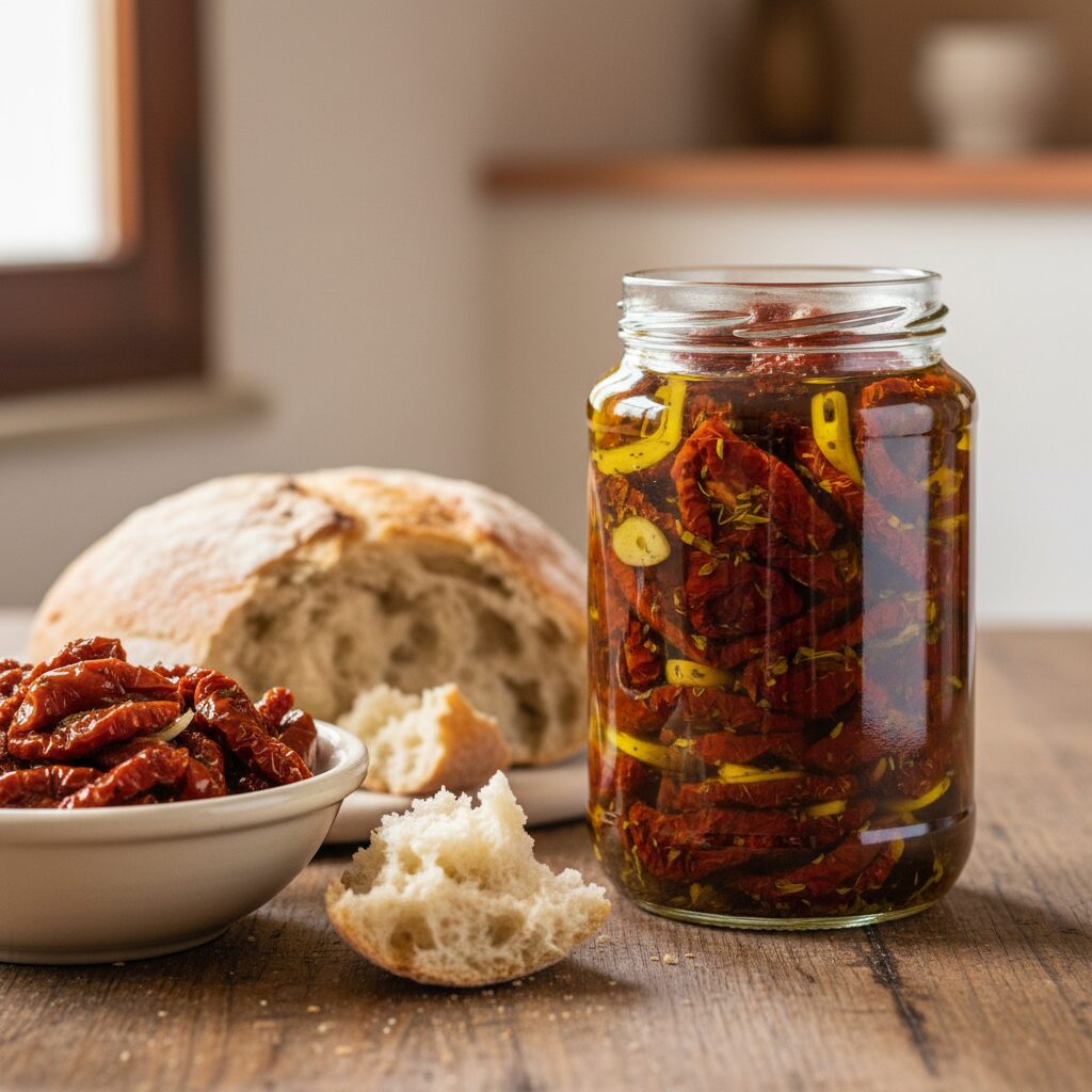 Pomodori Secchi Sott'olio — Apulia, Italy