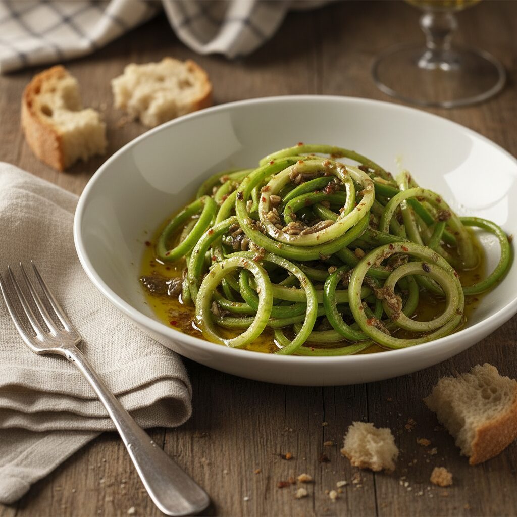 Puntarelle alla Romana — Lazio, Italy
