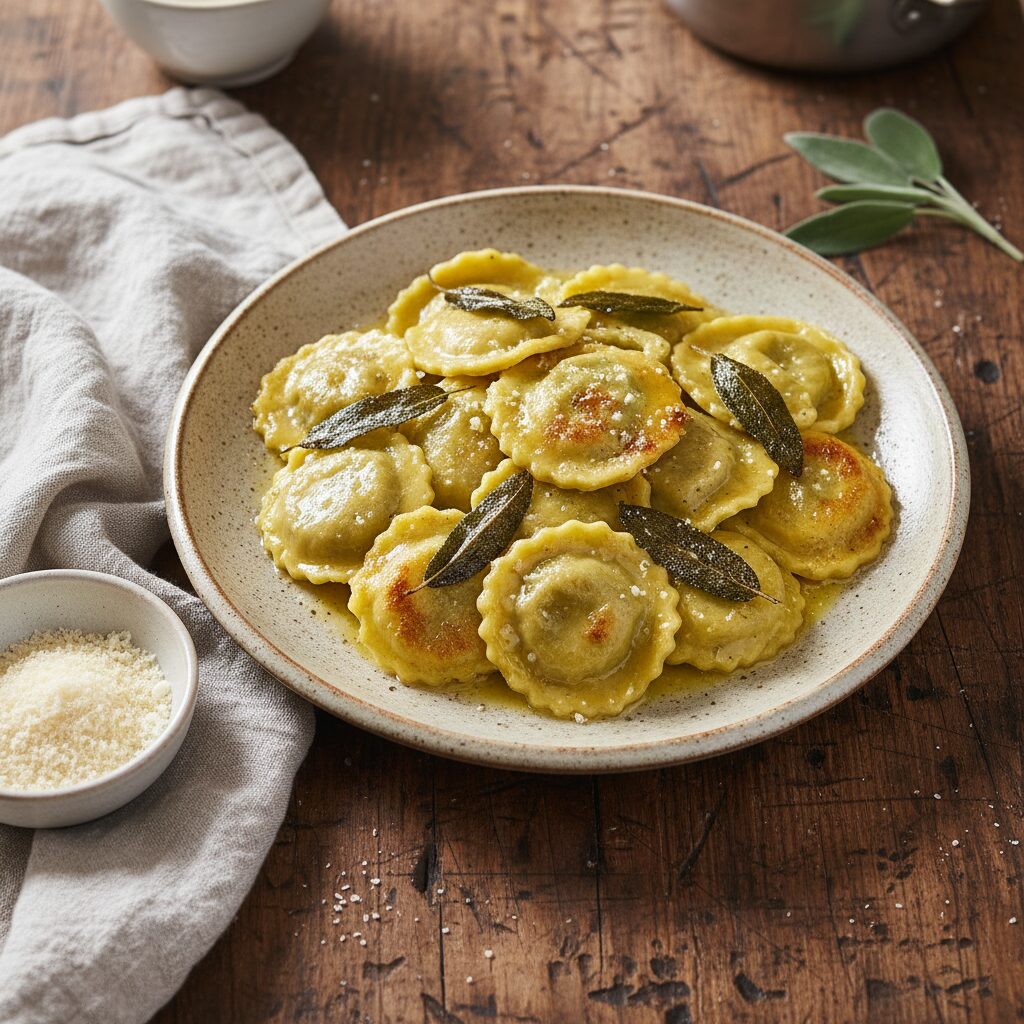 Ravioli di Borragine — Piedmont, Italy