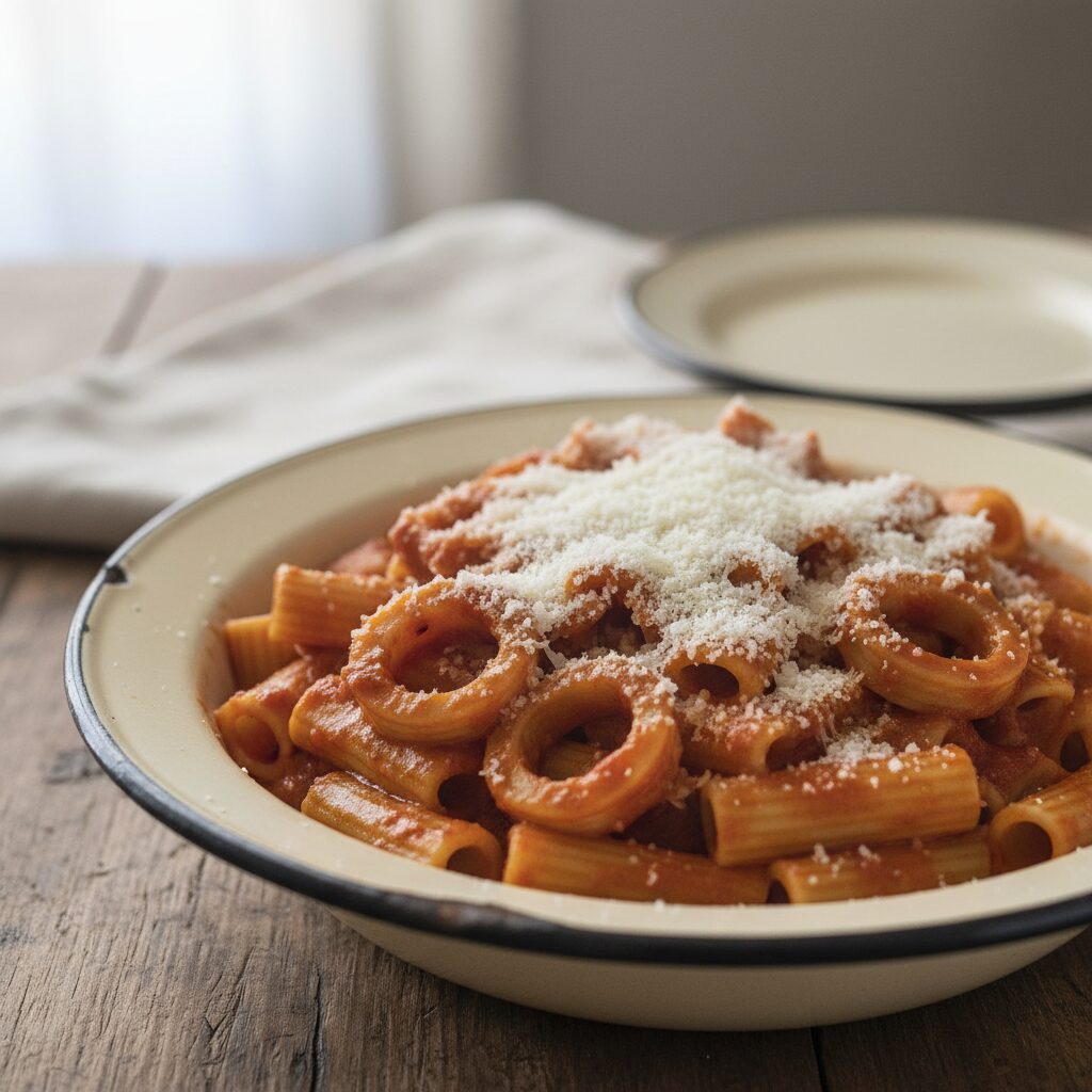 Rigatoni con la Pajata โ Lazio, Italy