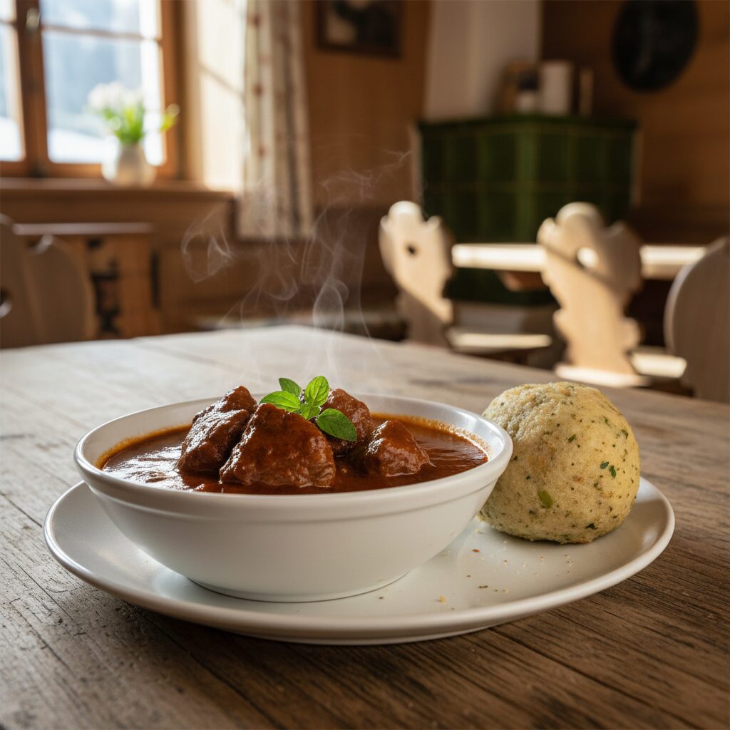 Rindsgulasch Südtiroler Art — Trentino-Alto Adige, Italy