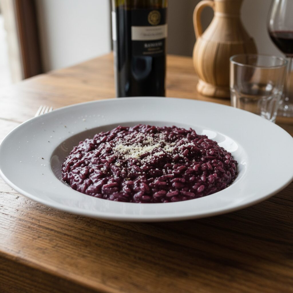 Risotto al Barolo โ Piedmont, Italy
