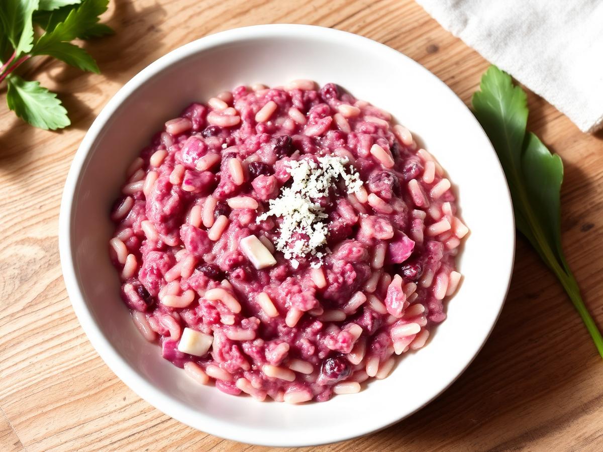 Risotto al Radicchio di Treviso — Veneto, Italy