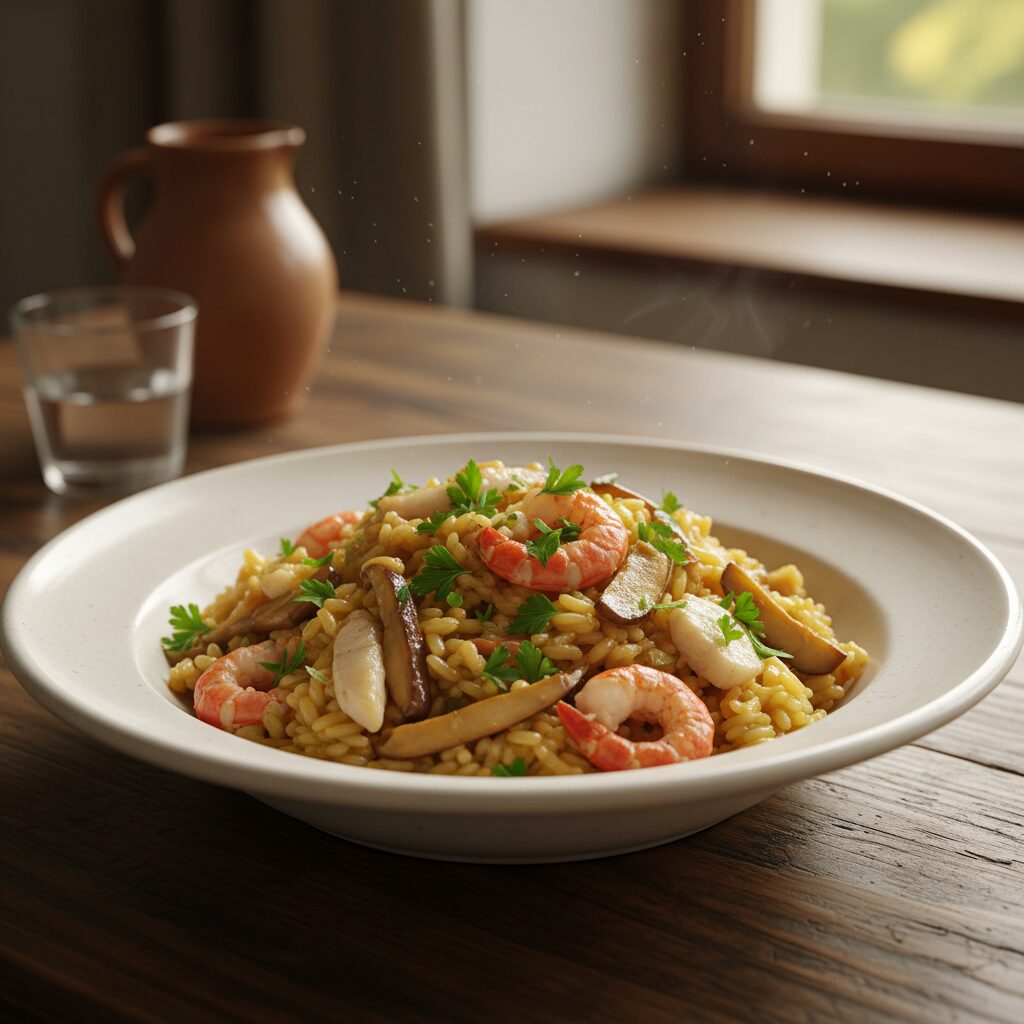 Risotto alla Certosina — Lombardy, Italy