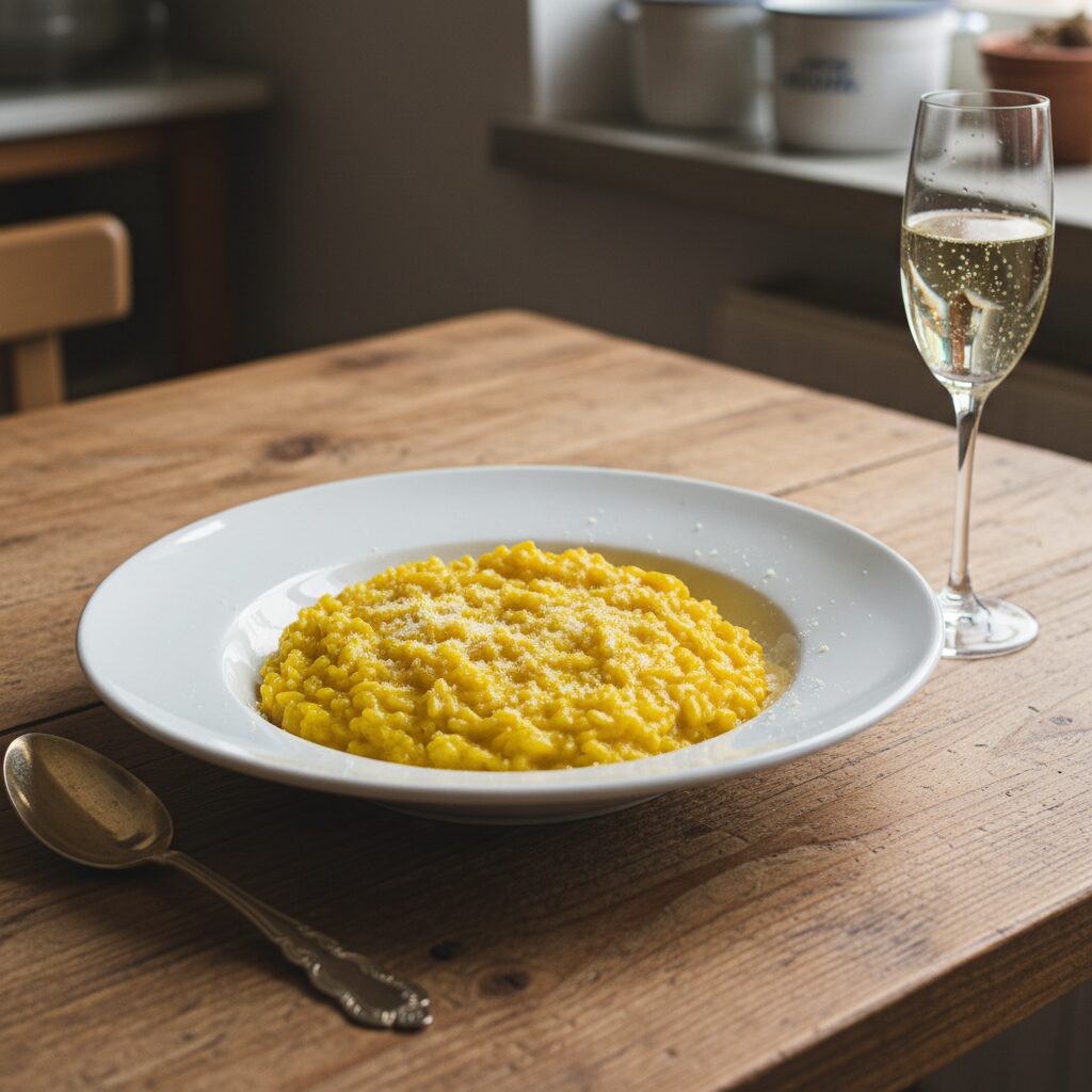 Risotto alla Milanese โ Lombardy, Italy