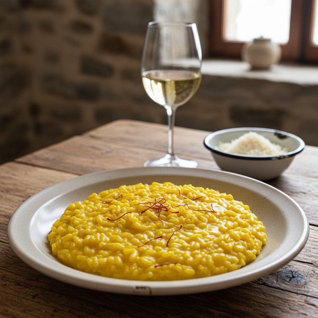 Risotto allo Zafferano di Navelli — Abruzzo, Italy