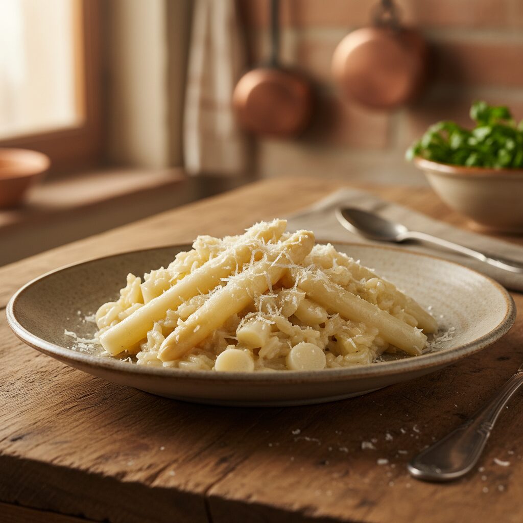 Risotto con gli Asparagi di Bassano — Veneto, Italy
