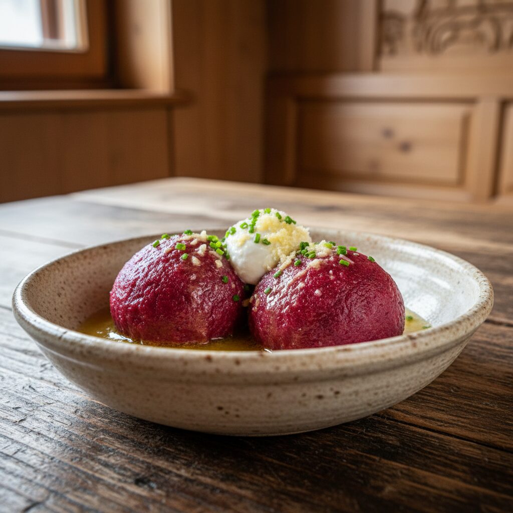 Rote-Bete-Knödel — Trentino-Alto Adige, Italy