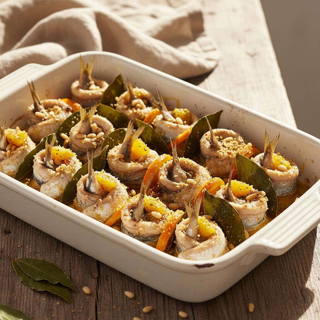 Sarde a Beccafico — Sicily, Italy