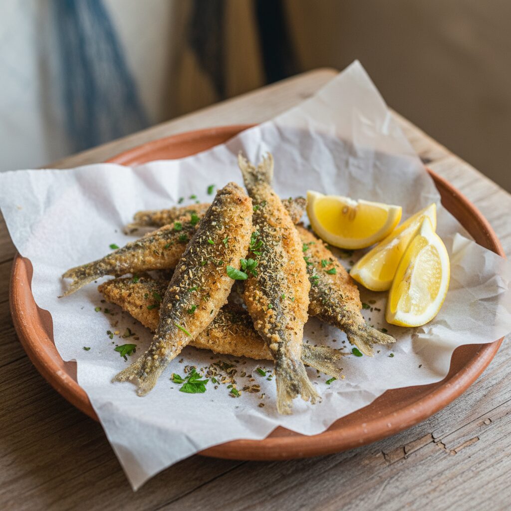 Sarde Fritte alla Marchigiana โ Marche, Italy