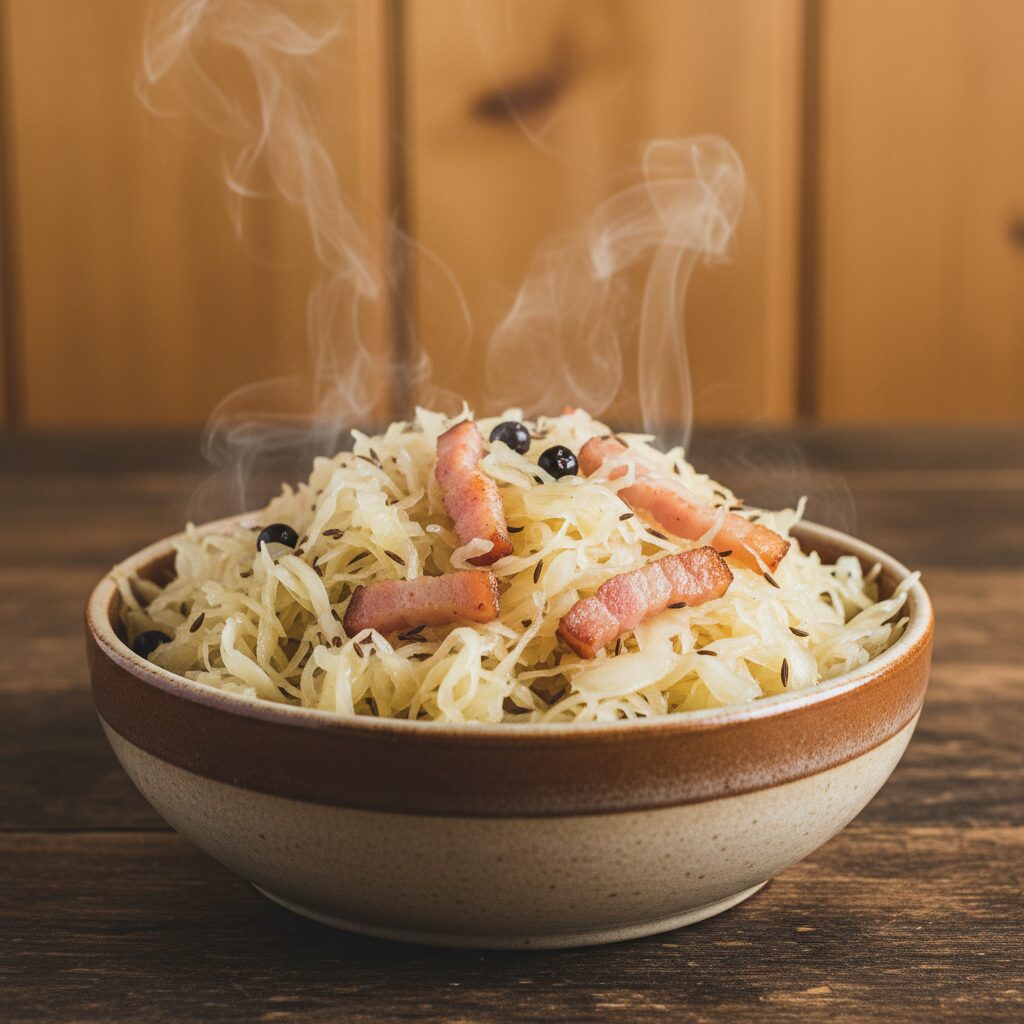 Sauerkraut mit Speck — Trentino-Alto Adige, Italy