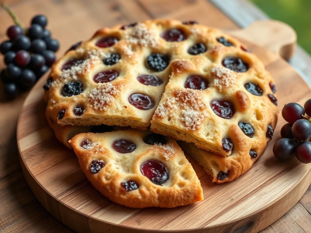 Schiacciata all'Uva — Tuscany, Italy