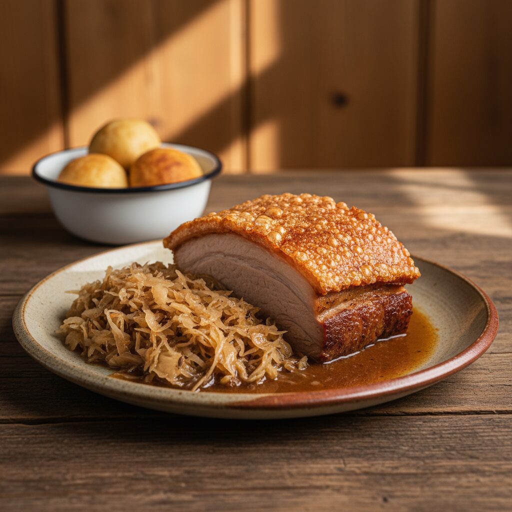 Schweinsbraten mit Kraut — Trentino-Alto Adige, Italy