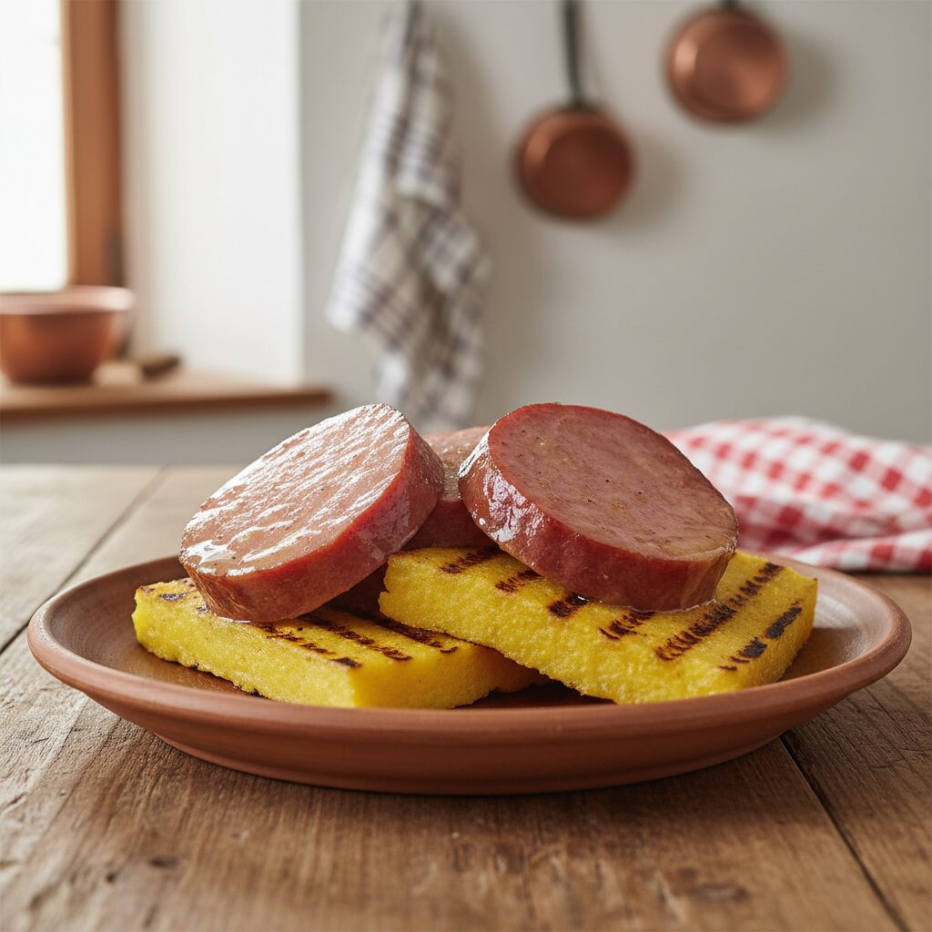 Sopressa Veneta con Polenta — Veneto, Italy