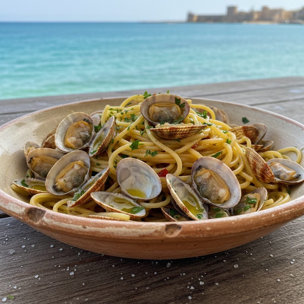 Spaghetti alle Vongole Termolesi — Molise, Italy