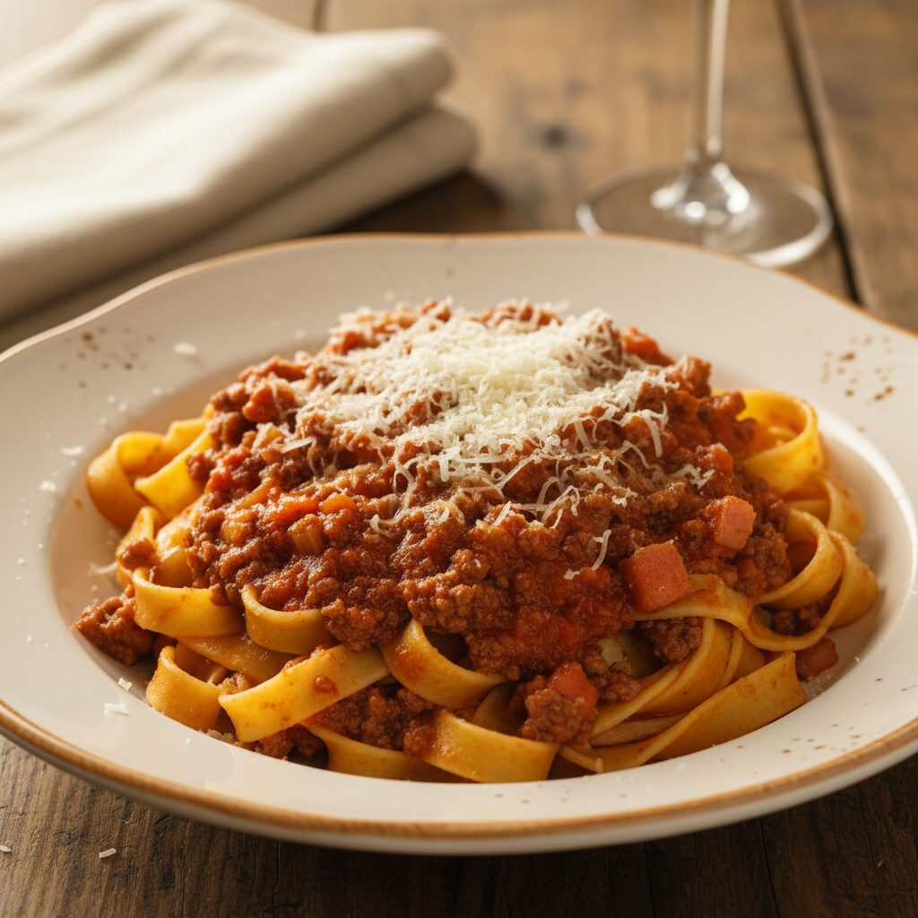 Tagliatelle al Ragù — Emilia-Romagna, Italy