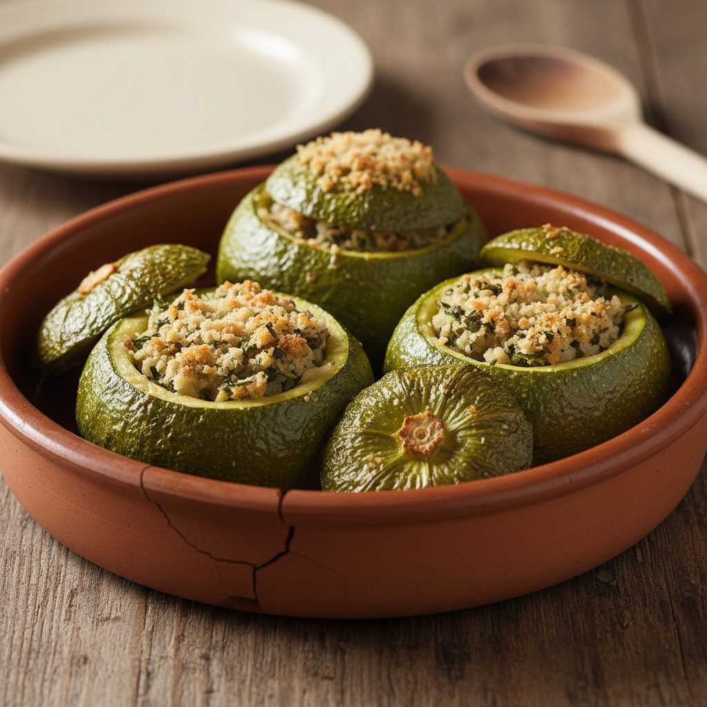 Zucchine Ripiene al Forno — Piedmont, Italy