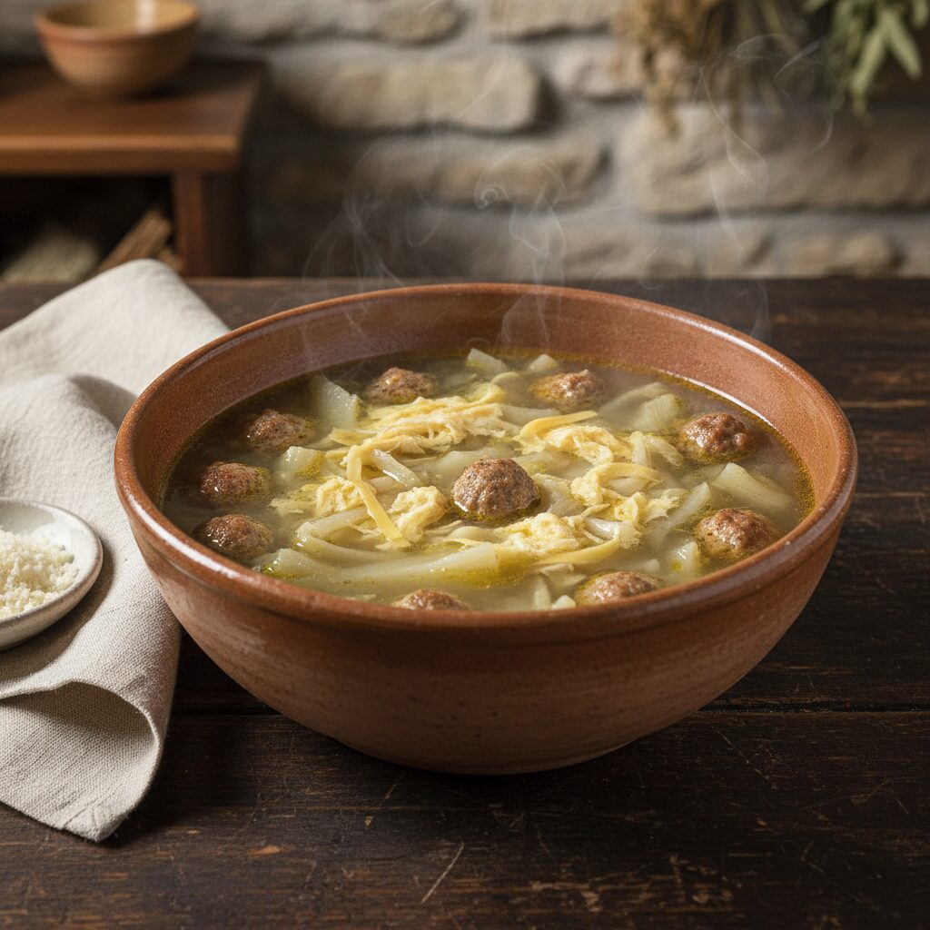 Zuppa di Cardi Molisana — Molise, Italy