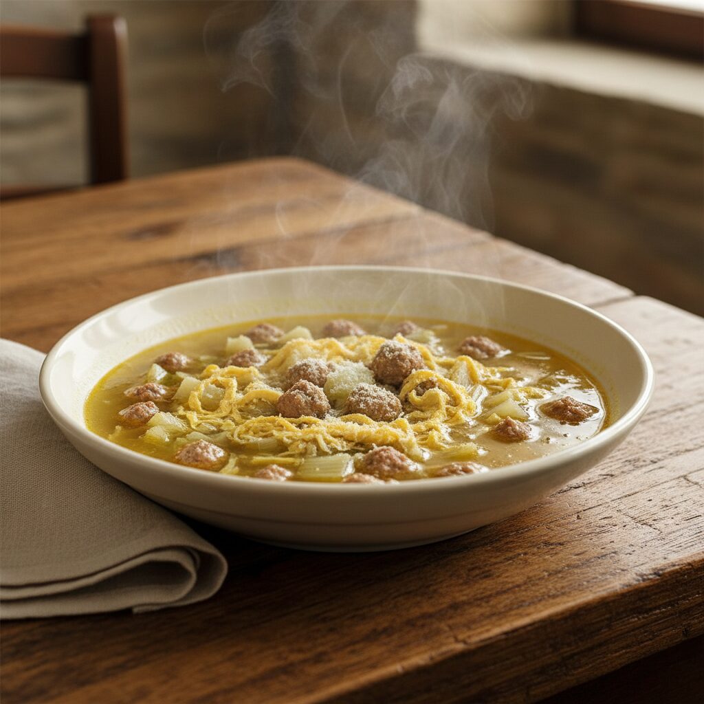 Zuppa di Cardone Teramana — Abruzzo, Italy